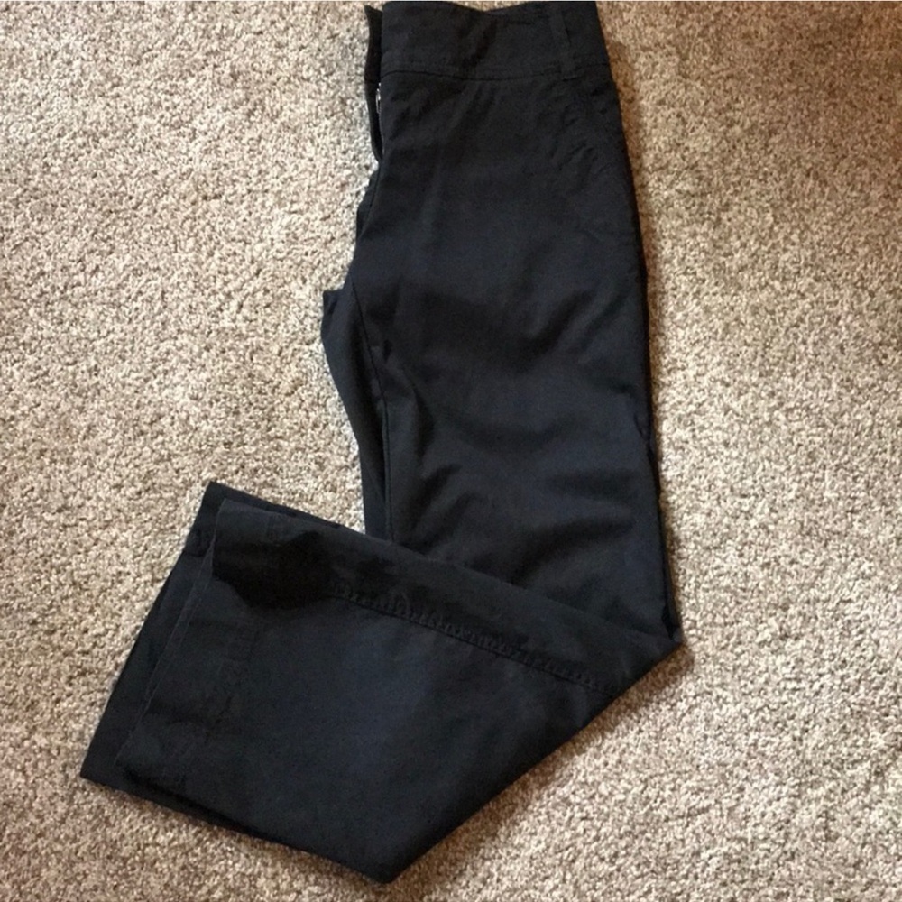 New York and Company wide leg chinos size 8p